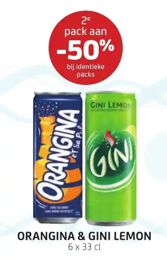 Orangina & gini lemon