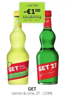BelBev Get lemon & lime aanbieding