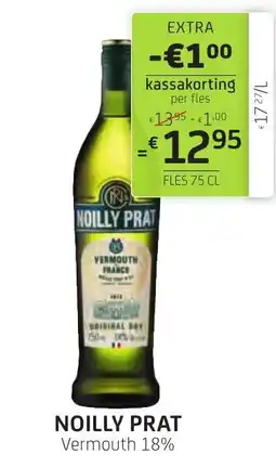 BelBev Noilly Prat Vermouth aanbieding