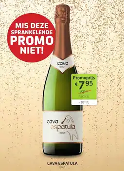 BelBev Cava espatula aanbieding