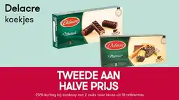 Peltri Delacre koekjes aanbieding