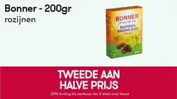 Peltri Bonner rozijnen aanbieding
