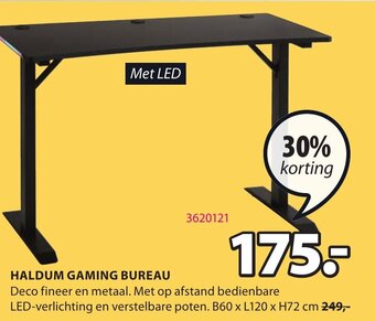 Jysk Haldum Gaming Bureau aanbieding