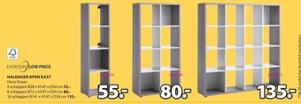 Jysk Haldager Open Kast aanbieding