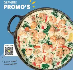 Bon Ap Smeuige scampi's in wittewijnsaus aanbieding