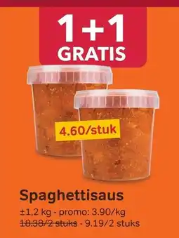 Bon Ap Spaghettisaus aanbieding