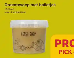Bon Ap Groentesoep met balletjes aanbieding