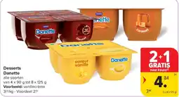 Carrefour Market Desserts Danette aanbieding