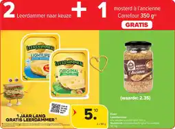 Carrefour Market Kaas Leerdammer aanbieding