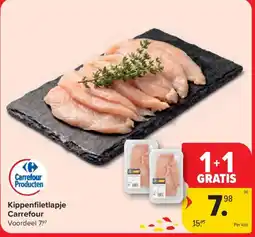 Carrefour Market Kippenfilet lapje Carrefour aanbieding
