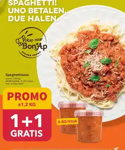Bon Ap Spaghettisaus aanbieding