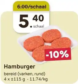 Bon Ap Hamburger aanbieding