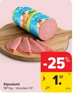 Carrefour Market Kipsalami aanbieding