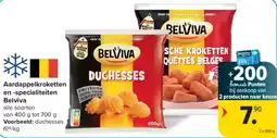 Carrefour Market Aardappelkroketten en -specialiteiten Belviva aanbieding