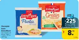 Carrefour Market Geraspte kaas EntreMont mix Gratin of Pasta aanbieding