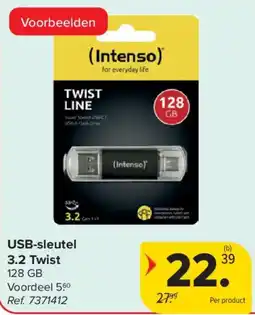 Carrefour USB-sleutel 3.2 Twist aanbieding