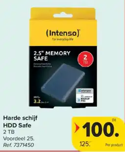Carrefour Harde schijf HDD Safe aanbieding