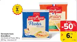 Carrefour Geraspte kaas EntreMont aanbieding