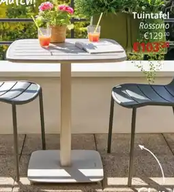 YGO Tuintafel Rossano aanbieding