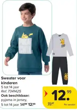 Carrefour Sweater voor kinderen aanbieding