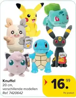 Carrefour Knuffel aanbieding
