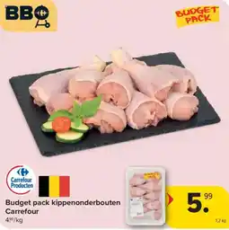 Carrefour Market Budget pack kippenonderbouten carrefour aanbieding