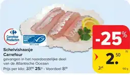 Carrefour Schelvishaasje Carrefour aanbieding