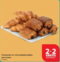 Carrefour Croissants en chocoladebroodjes aanbieding
