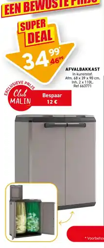 Trafic Afvalbakkast aanbieding