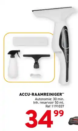 Trafic Accu-raamreiniger aanbieding