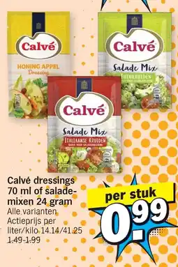 Albert Heijn Calvé dressings aanbieding