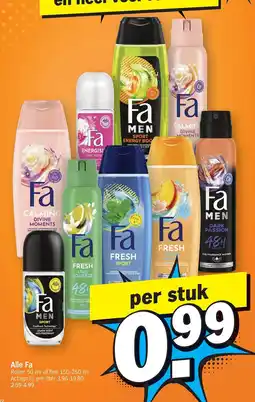 Albert Heijn Alle Fa aanbieding