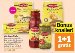Albert Heijn Grand'Italia pesto alla Genovese aanbieding