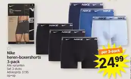 Albert Heijn Nike heren-boxershorts aanbieding