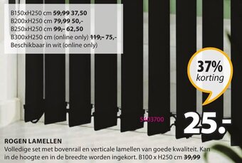 Jysk Rogen Lamellen aanbieding