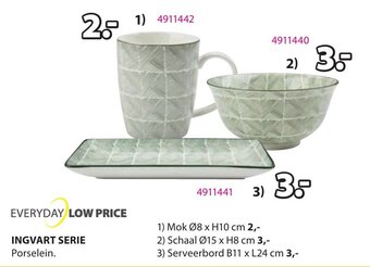 Jysk Ingvart Serie aanbieding