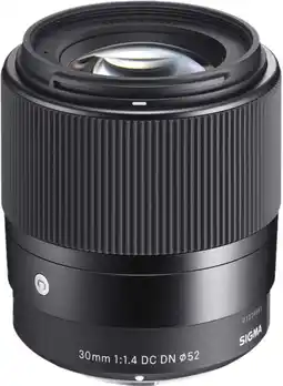 Coolblue Sigma E 30mm f/1.4 DC C Sony aanbieding