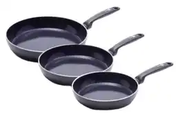 Coolblue GreenPan Torino Set de 3 Poêles à Frire aanbieding