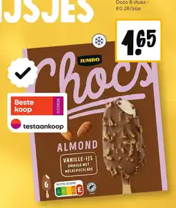 Jumbo Chocs almond aanbieding