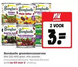 Jumbo Bonduelle groentenconserven aanbieding