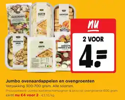 Jumbo Jumbo ovenaardappelen en ovengroenten aanbieding