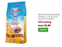 Intratuin Renske hondenvoeding aanbieding