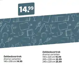 Wibra Dekbedovertrek aanbieding