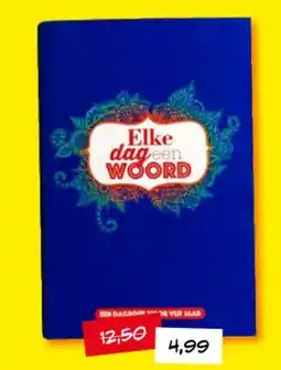 Boekenvoordeel Elke dag een woord aanbieding
