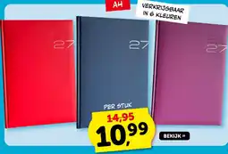 Boekenvoordeel A4 agenda aanbieding