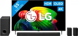 Coolblue LG OLED 55 B6 (2026) + LG DS80TR aanbieding