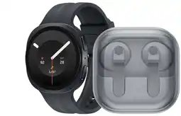 Coolblue Samsung Galaxy Watch 9 5G Zwart 40mm + Samsung Galaxy Buds4 Wit aanbieding
