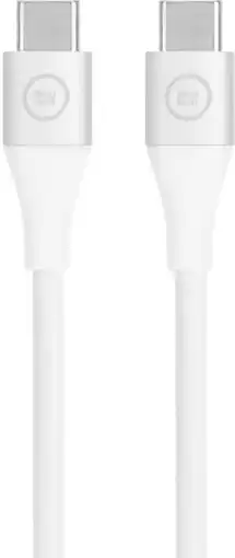 Coolblue BlueBuilt Usb C naar Usb C Kabel 3m Nylon Wit aanbieding