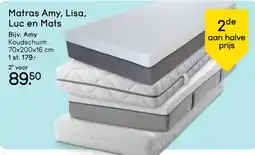 Leen Bakker Matras Amy, Lisa, Luc en Mats aanbieding