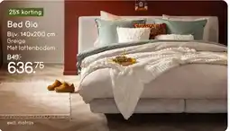Leen Bakker Bed Gio aanbieding